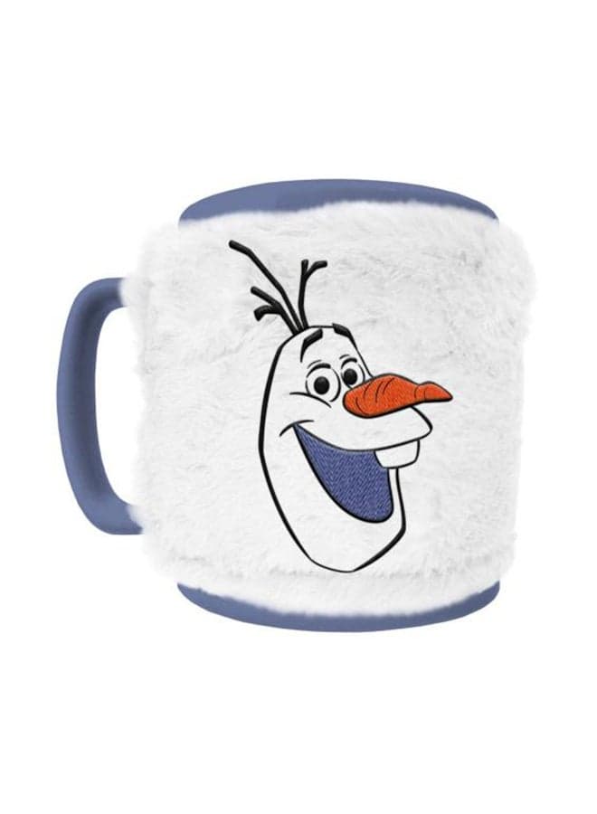 Frozen Olaf Plush Fuzzy Mug 72806 Ceramic Cup - Image 1