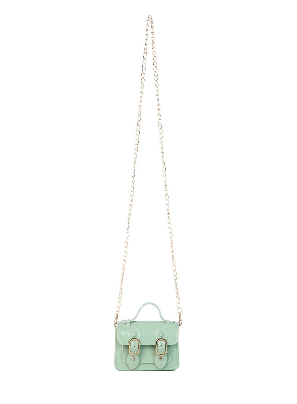 Mint Jelly Saddle Sling Bag BG5391 Chic Mini - Image 1