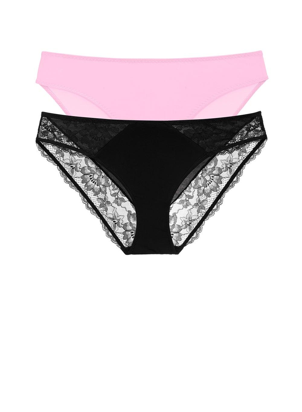 WILLA Lace & Microfiber Brief Duo Fxbf0053La182 - Image 1