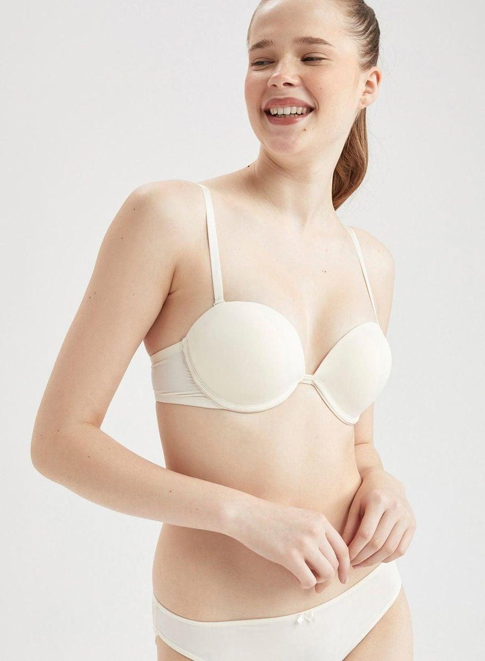 T8495Az Lace Detail White Brief - Image 1