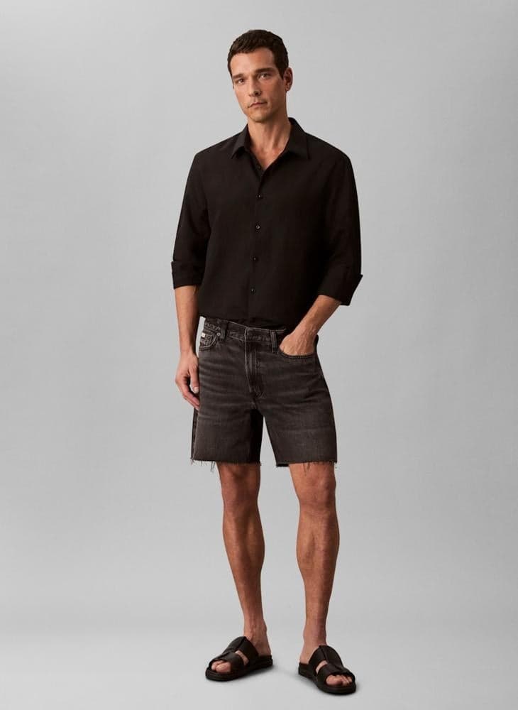 Calvin Klein Classic Green Shorts Lv04Rb791Grdd - Image 1
