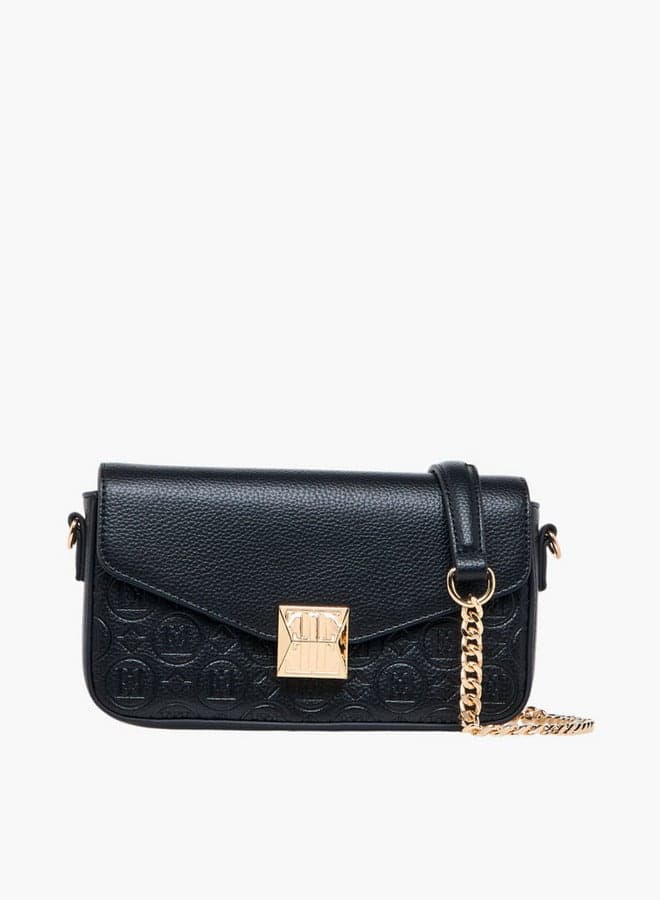 Monogram Black Crossbody Bag Mtc C73466 Chain Strap - Image 1
