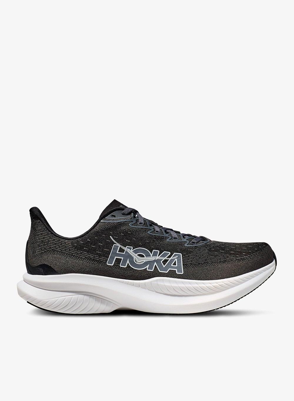 HOKA Mach 6 Men’s Road Running Shoes Black - Image 1
