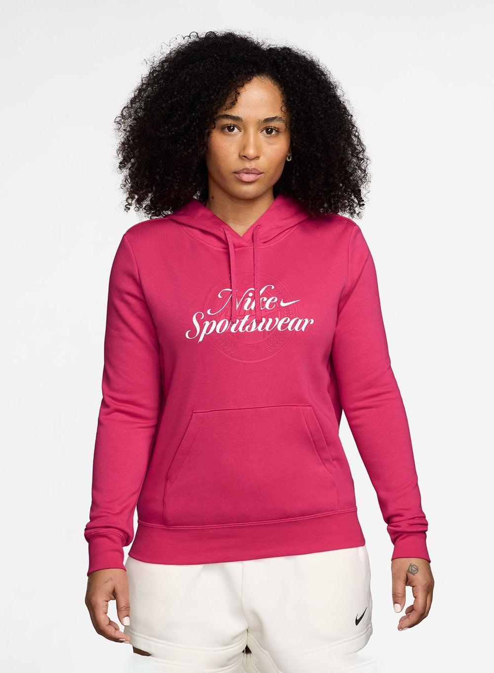 NSW Club Fleece Graphic Hoodie IH8496 Pink - Image 1