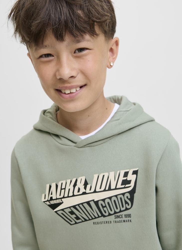 Junior Logo Hoodie 12279744 Iceberg Green - Image 1