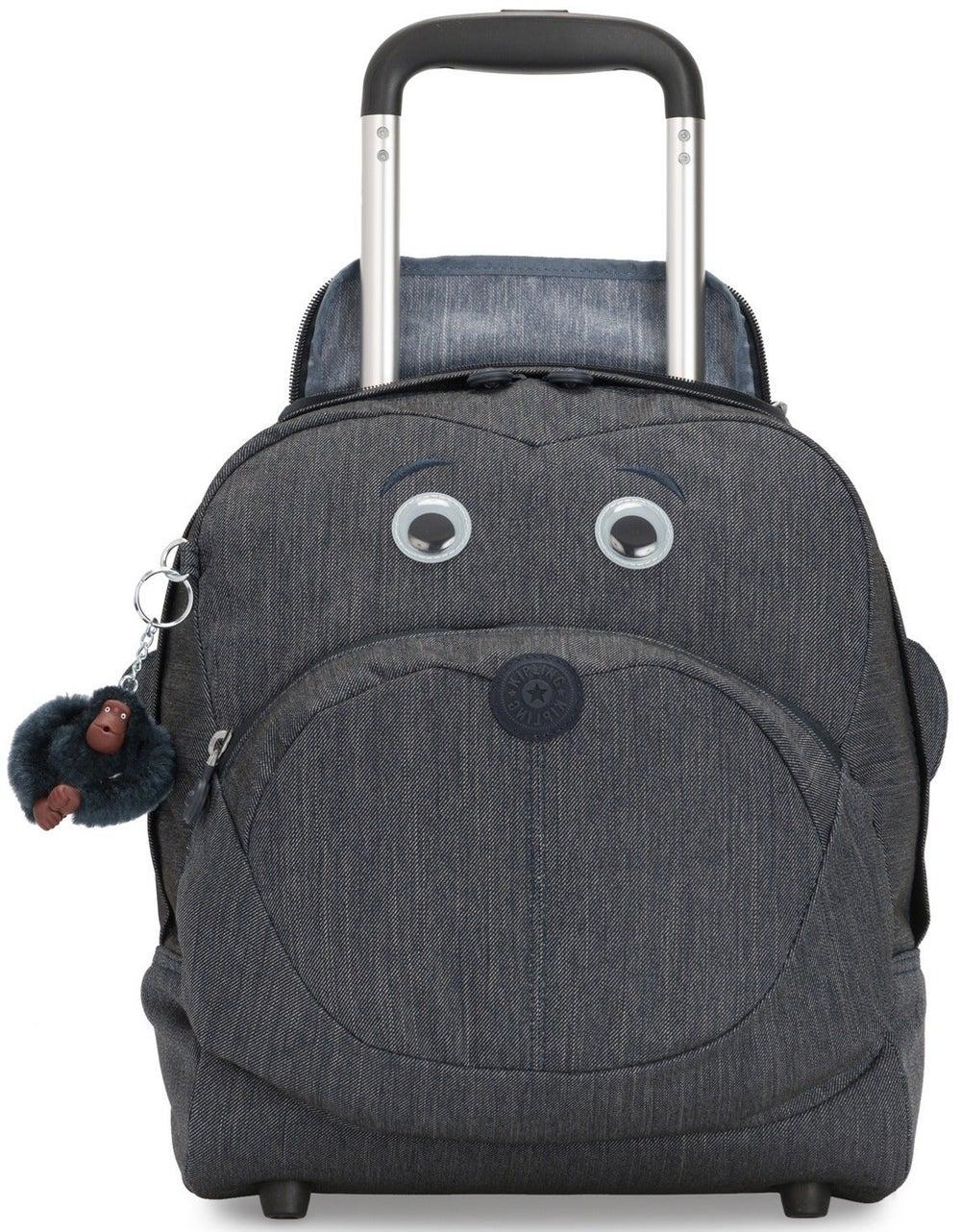 Nusi Kids Marine Navy 2-Wheel Trolley School Bag - Image 1
