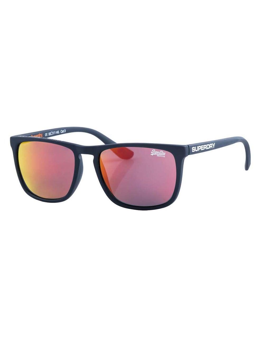 Shockwave Rectangular Red UV Protection Sunglasses - Image 1
