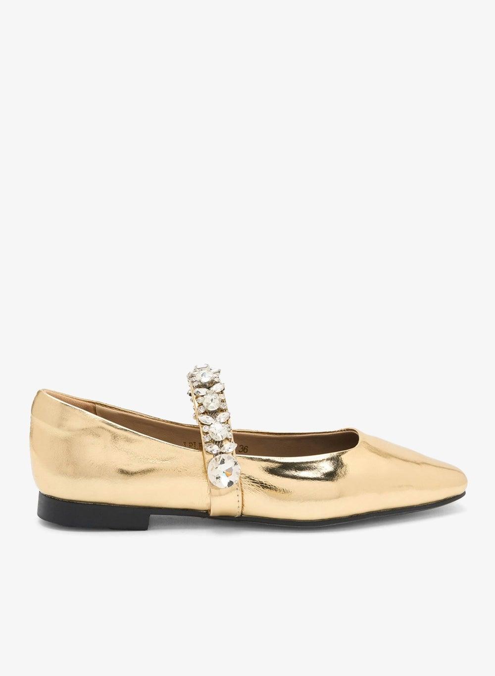 Zantra Gold Mary Jane Ballerina LRLWS40872 - Image 1