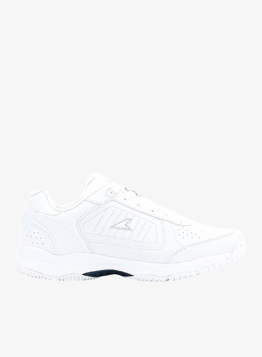 Bata Comfit White Lace-Up Power Sneakers - Image 1