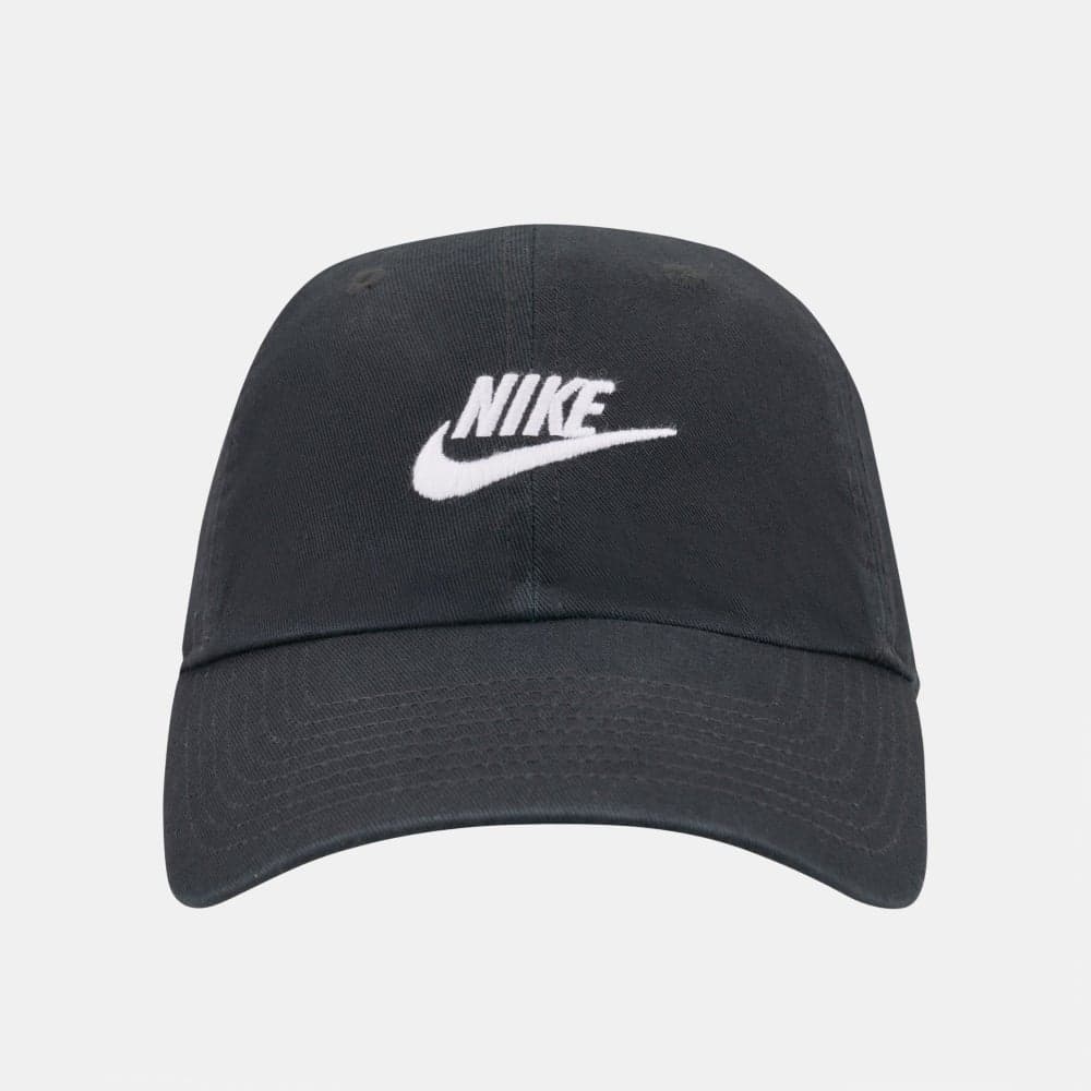 Nike Club Futura Wash Cotton Cap Black - Image 1