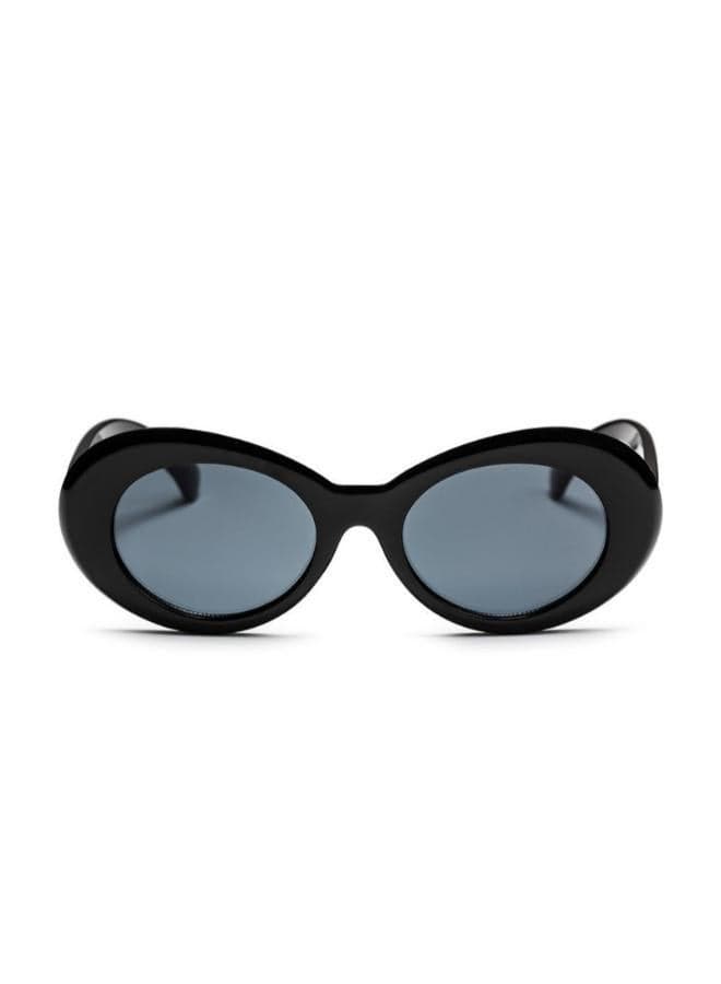 FRANCES Black Unisex Sunglasses - Image 1