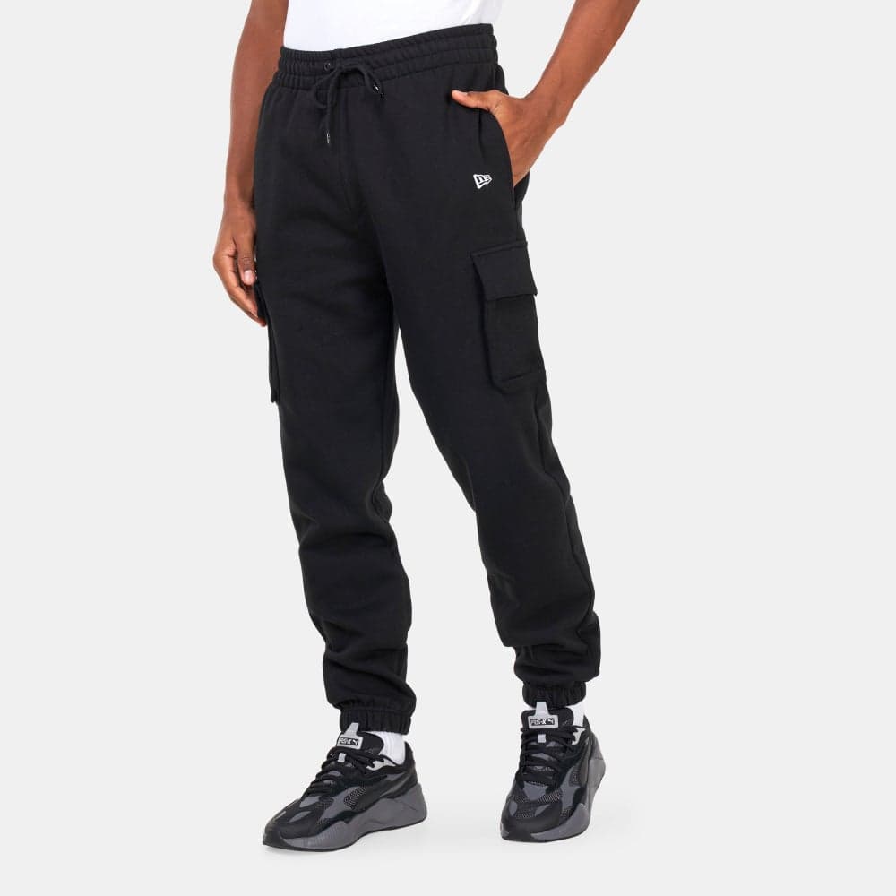 Men’s Premium Cargo Joggers Slim Fit Black - Image 1