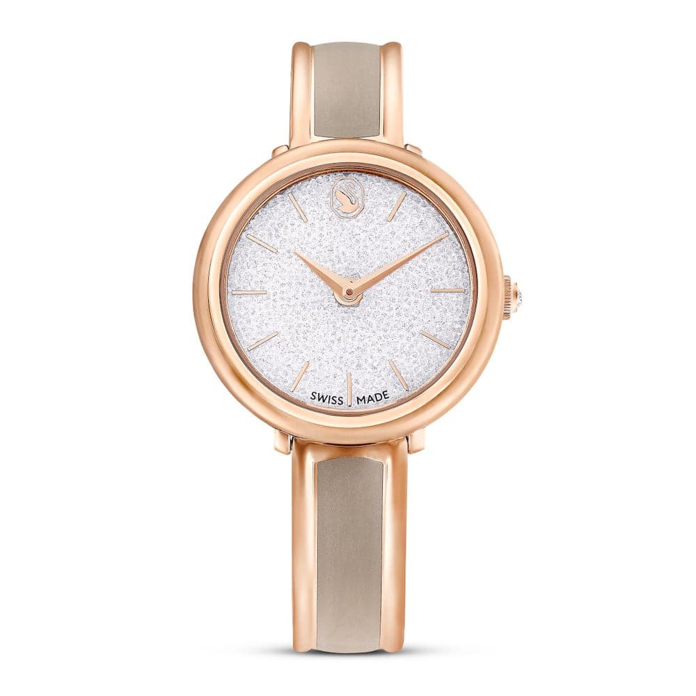 Crystalline Bangle Analog Watch 5709814 Rose Gold - Image 1