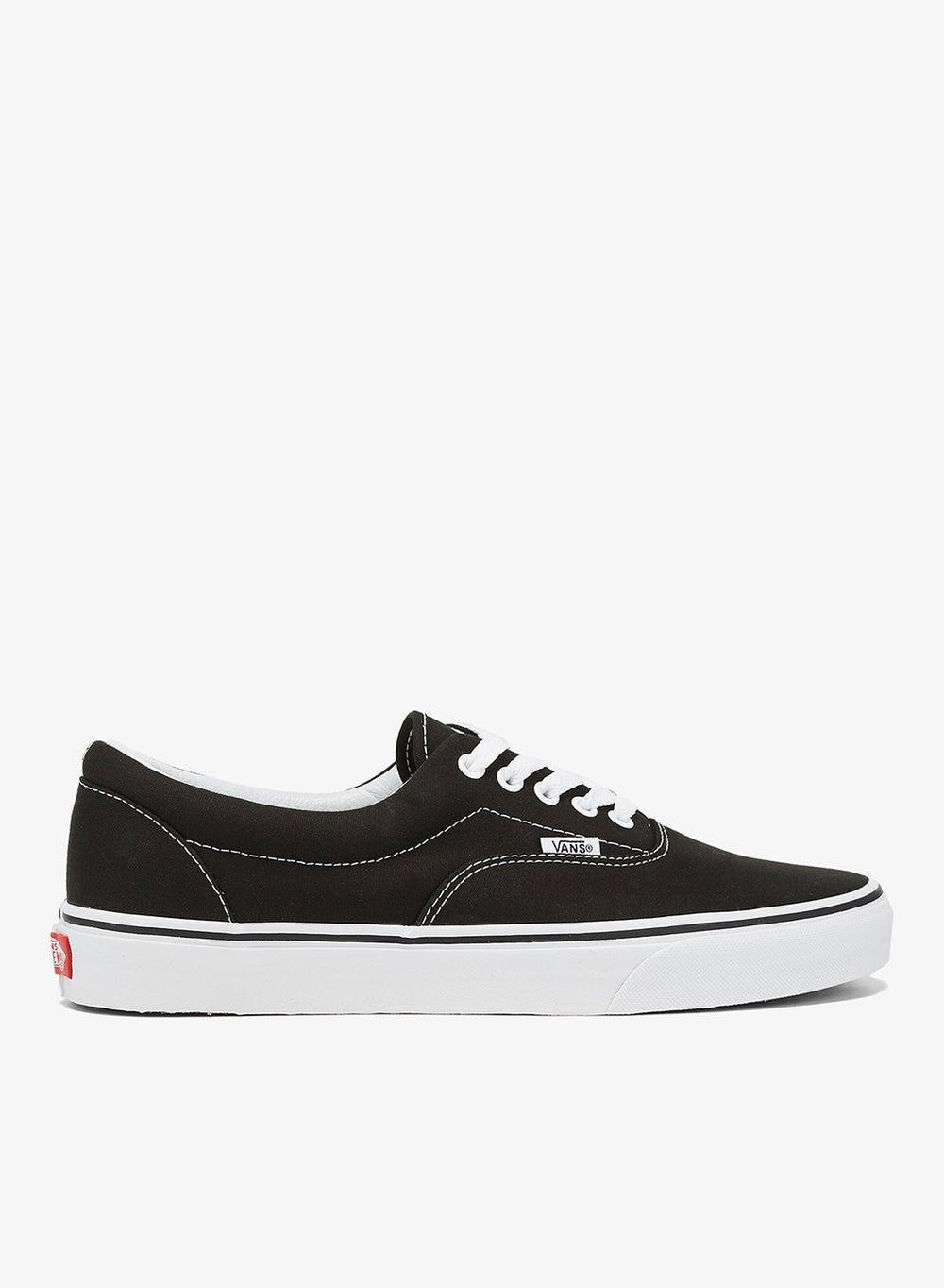Era Black Canvas Unisex Low-Top Sneakers - Image 1