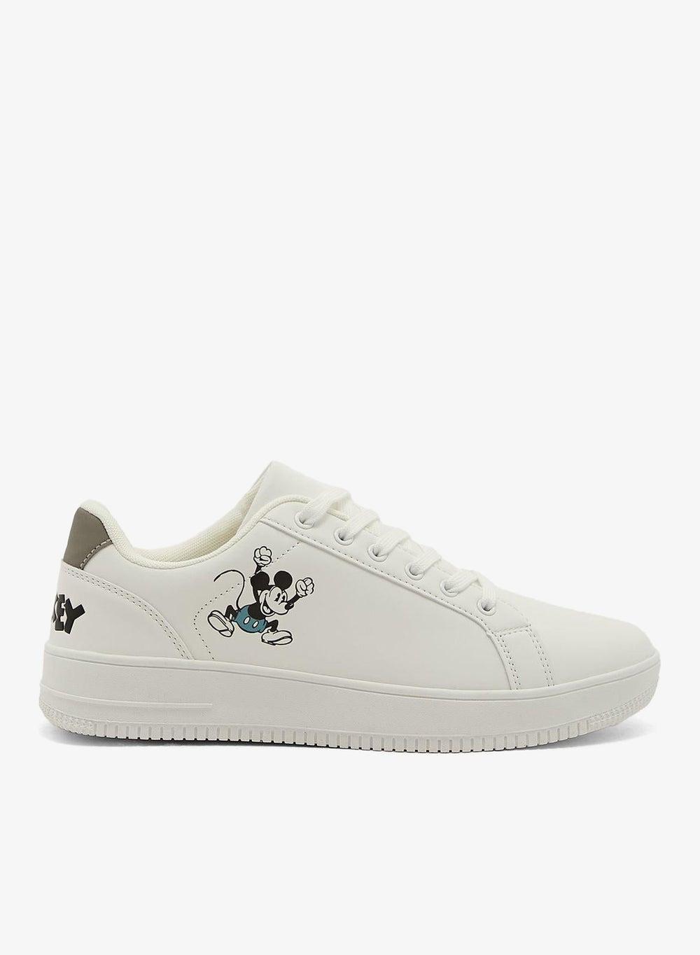 Mickey Mouse Graphic Low-Top Sneakers - Image 1