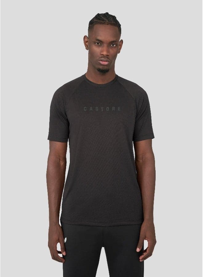 Black Raglan Performance Tee CMA30069 - Image 1