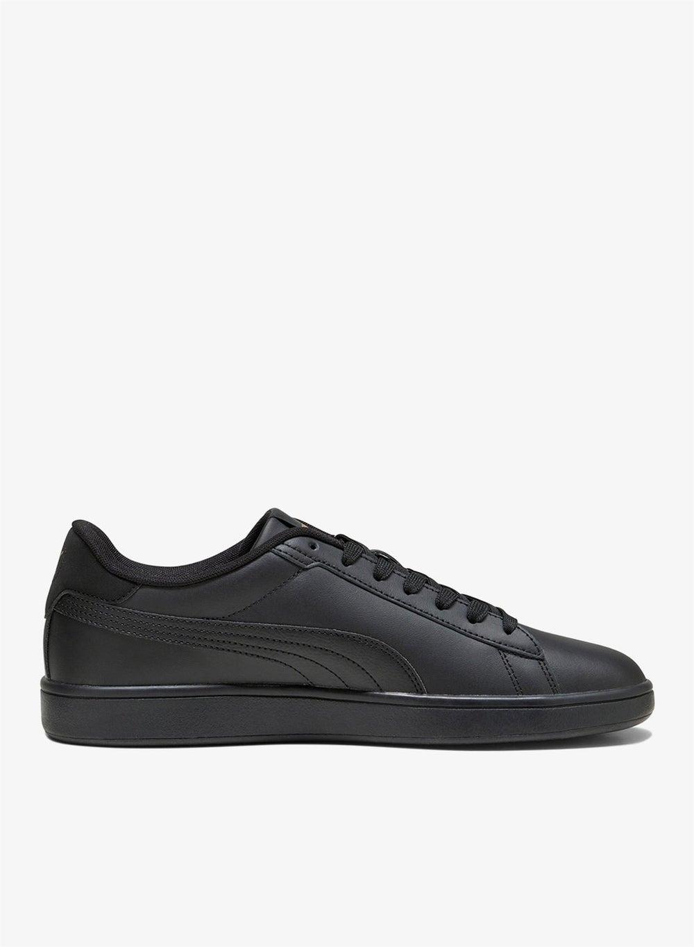 PUMA Smash 3.0 L Men's Black Leather Sneaker - Image 1