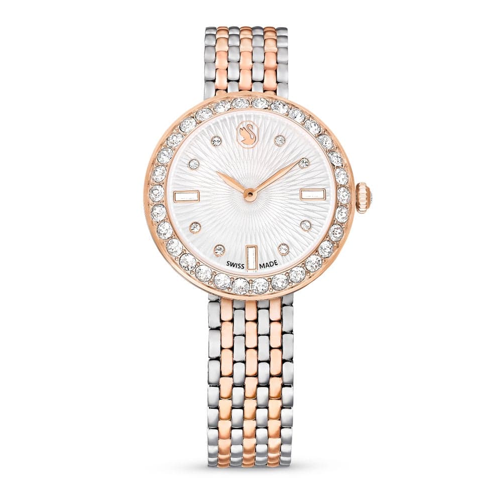 Certa 5672971 Rose Gold Crystal Steel Watch - Image 1