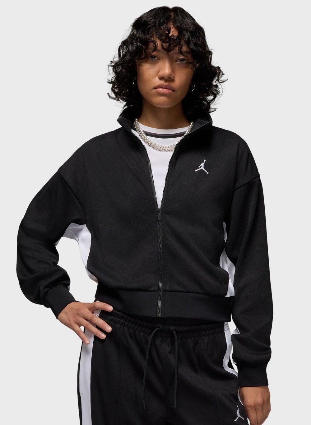 Jordan Core Knit Jacket FV7104-010 Black - Image 1