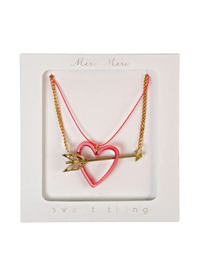 Meri Meri Love Hearts Necklace - Image 1