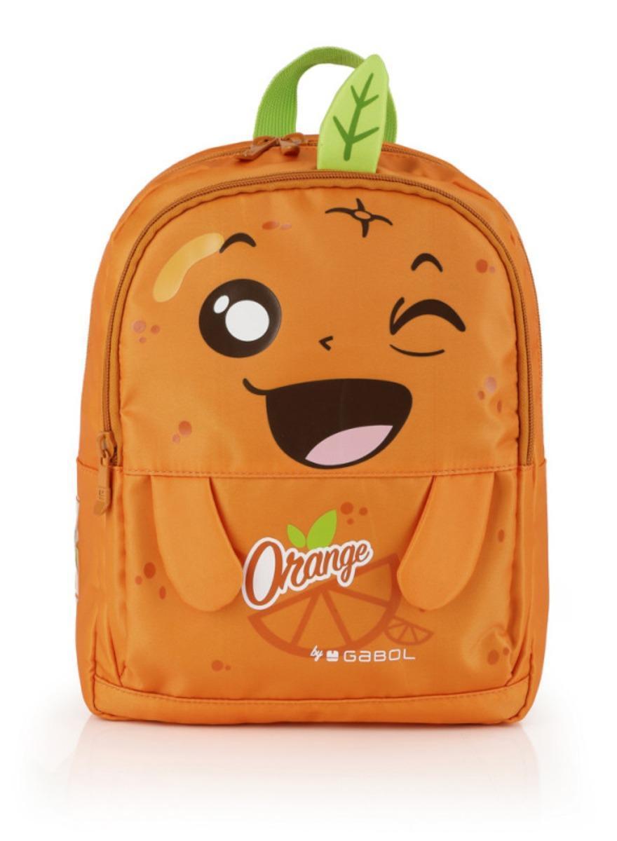 Gabol Tutti Frutti Kids Backpack Orange Lightweight School Bag - Image 1