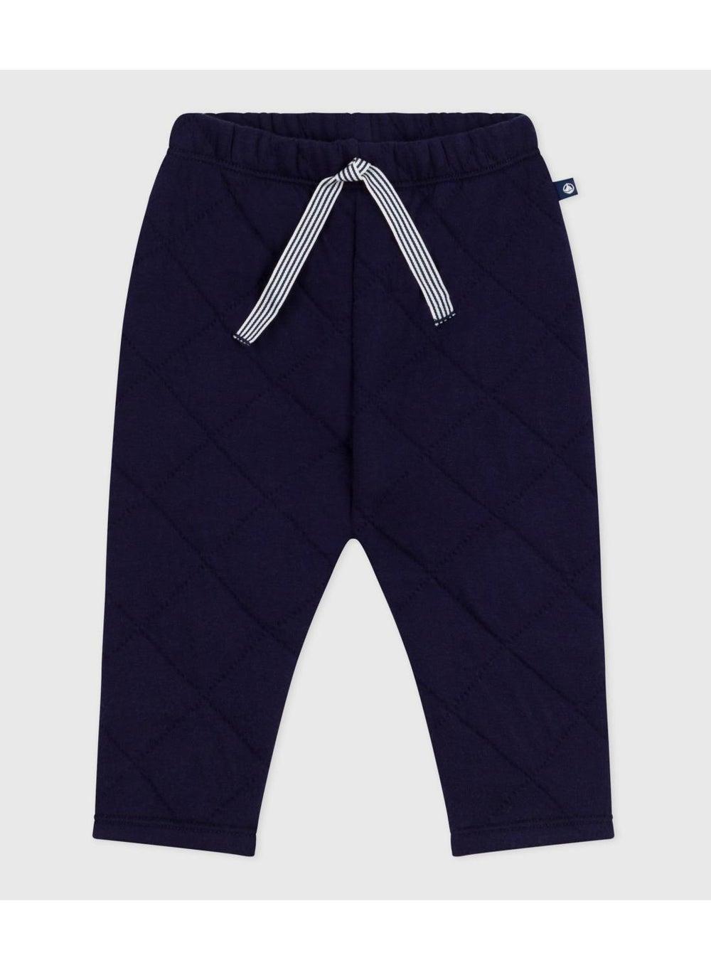 Baby Boys Quilted Cotton Trousers – Soir - Image 1