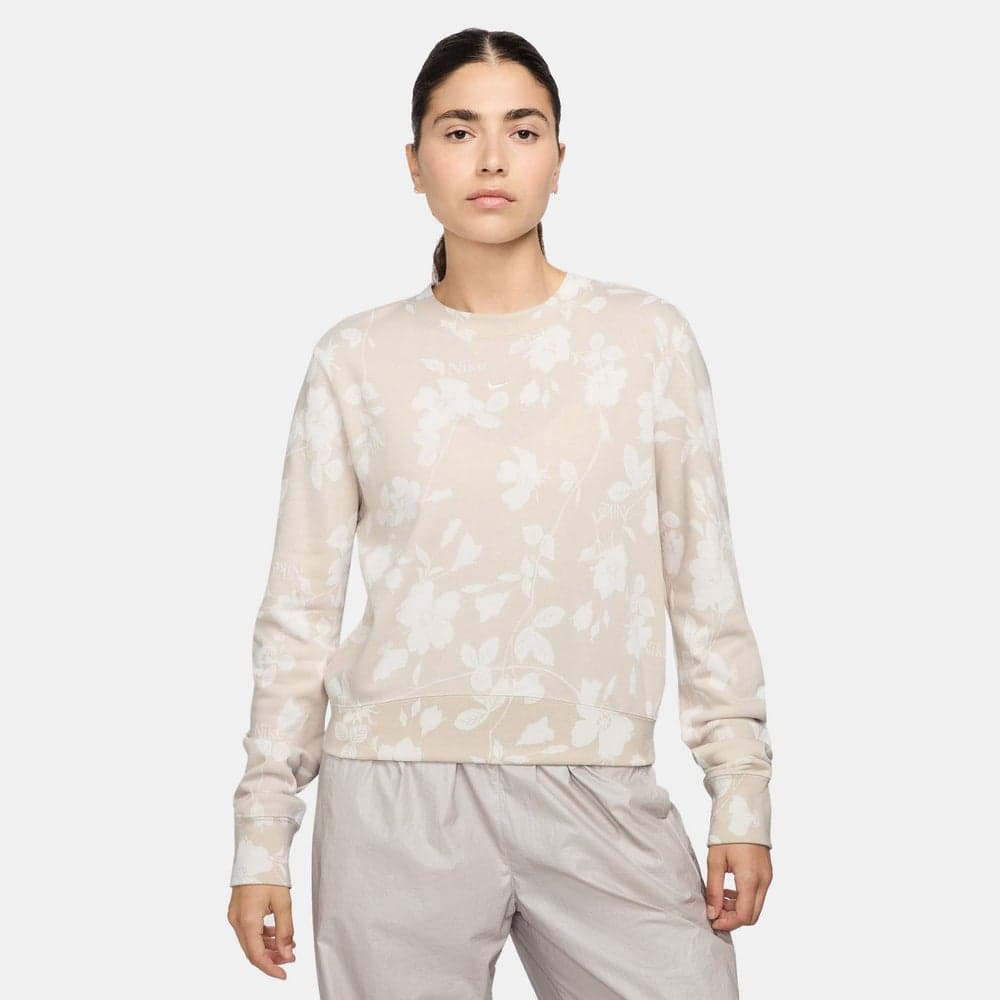 Nike Chill Terry Floral Sweatshirt Nkhq5708 104 - Image 1