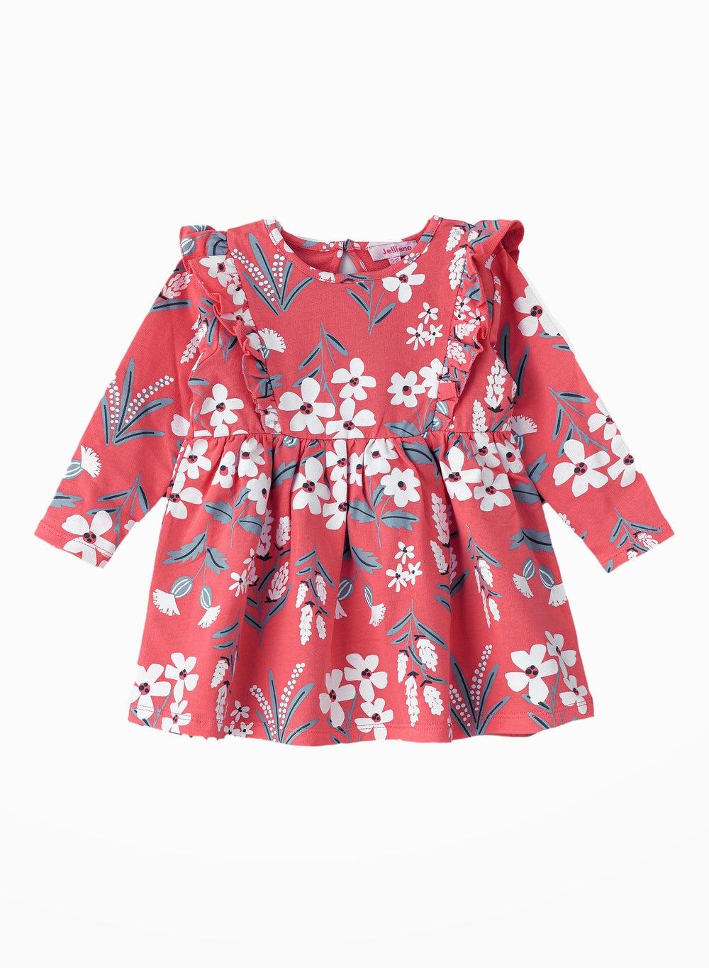 Cozy Cuddles Girls Cotton Knit Midi Dress - Image 1