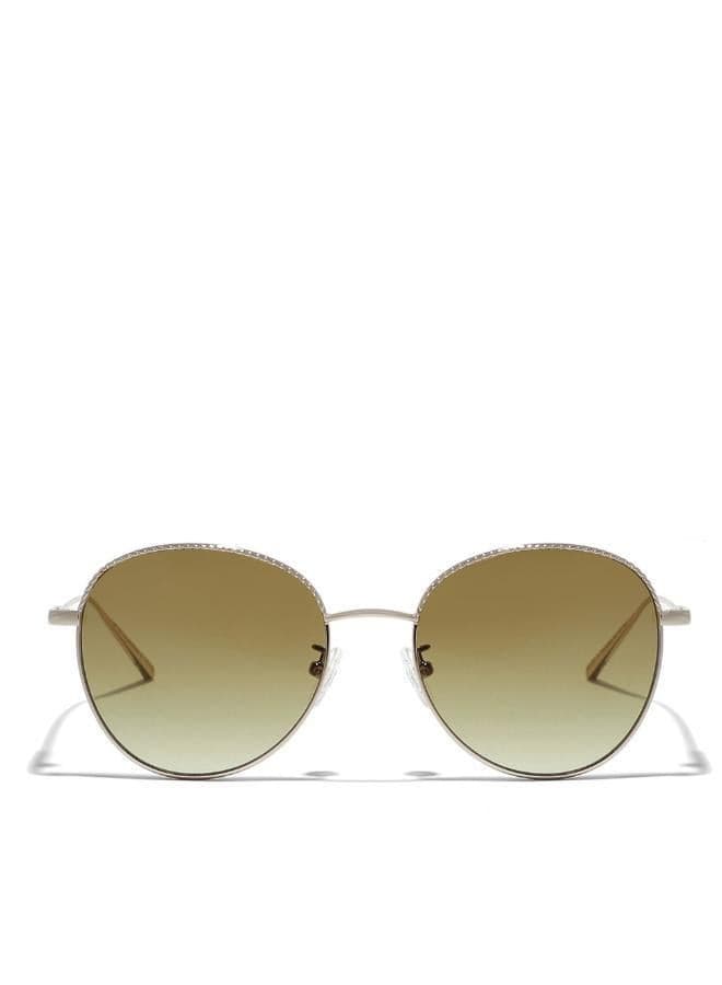 30Sundays Forget-Me-Not Gold Round Sunglasses Sw22904 - Image 1