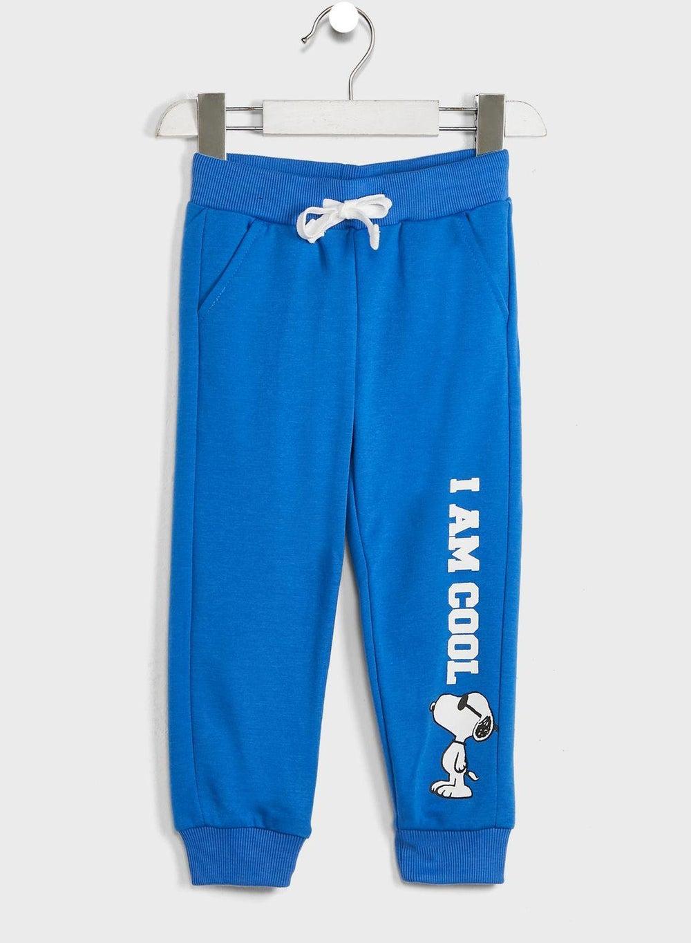 Youth Snoopy Cotton Sweatpants - Image 1