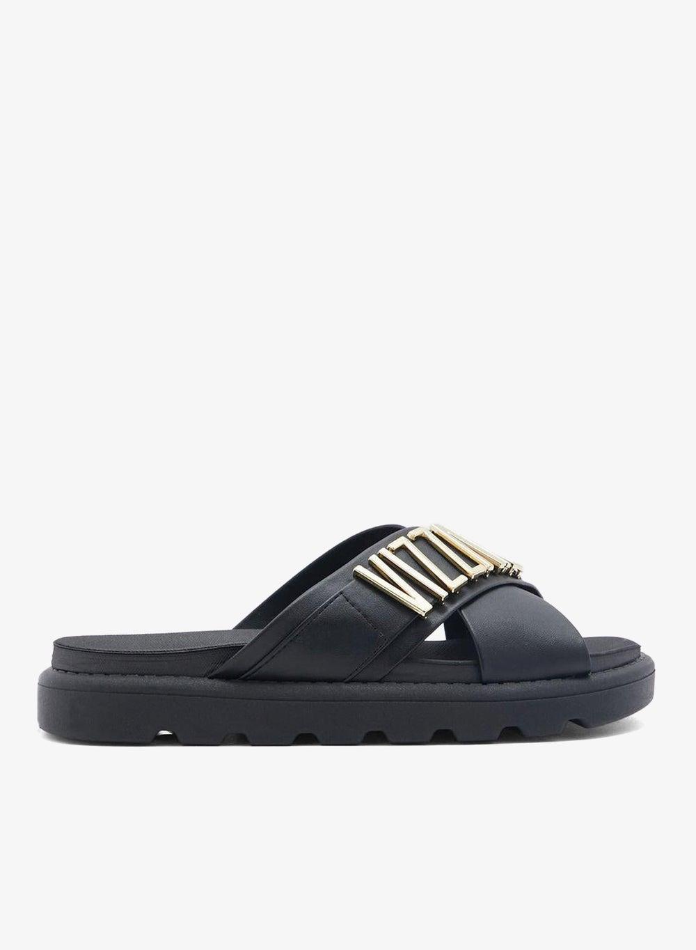 Caroline Multi-Strap Low Heel Wedge Sandals - Image 1