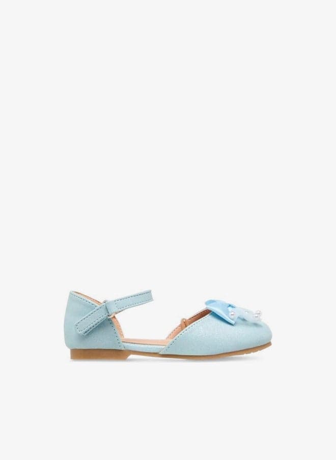 Blue Bow Ballerina Shoes Bs138S 240126 - Image 1