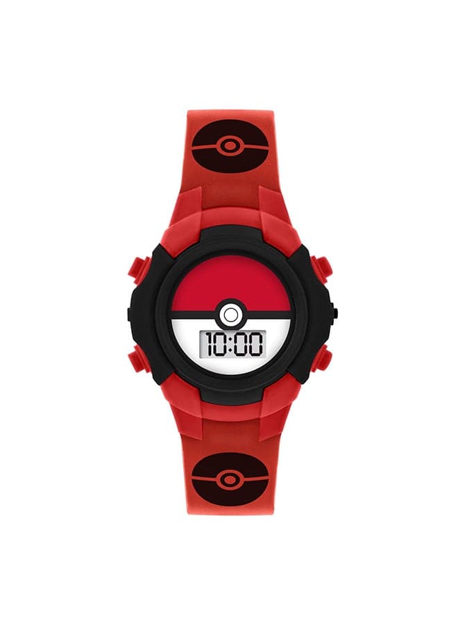 Boys Pokemon Silicone Watch POK4127 35mm - Image 1