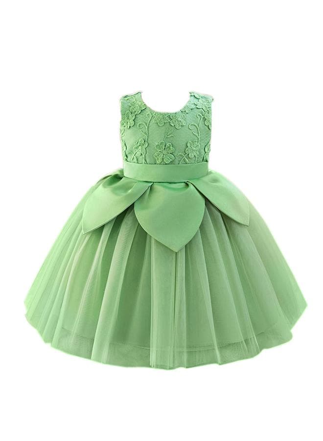 Floral Applique Tulle Dress 5492 - Image 1