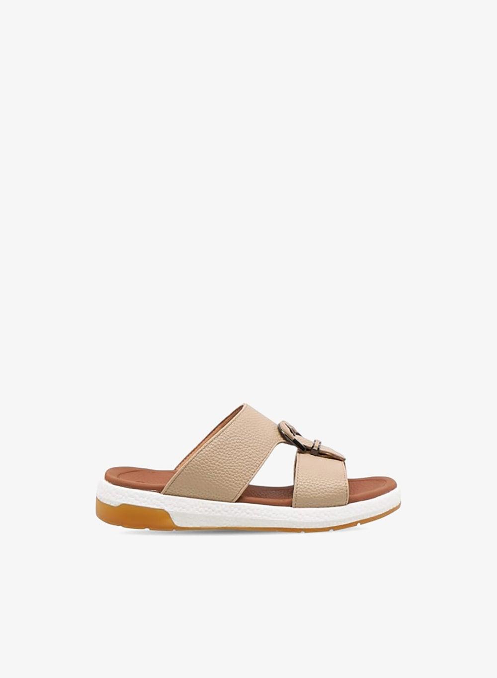 Boys Textured Slip-On Arabic Sandal Ls24050009Beige - Image 1