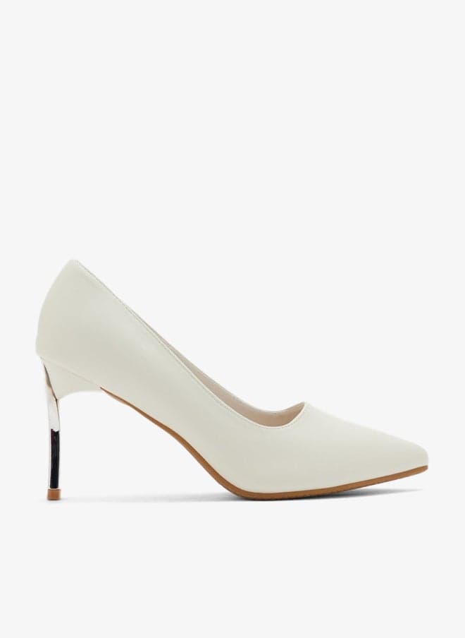 Essential Classic Pump Xy24918 5 in White - Image 1