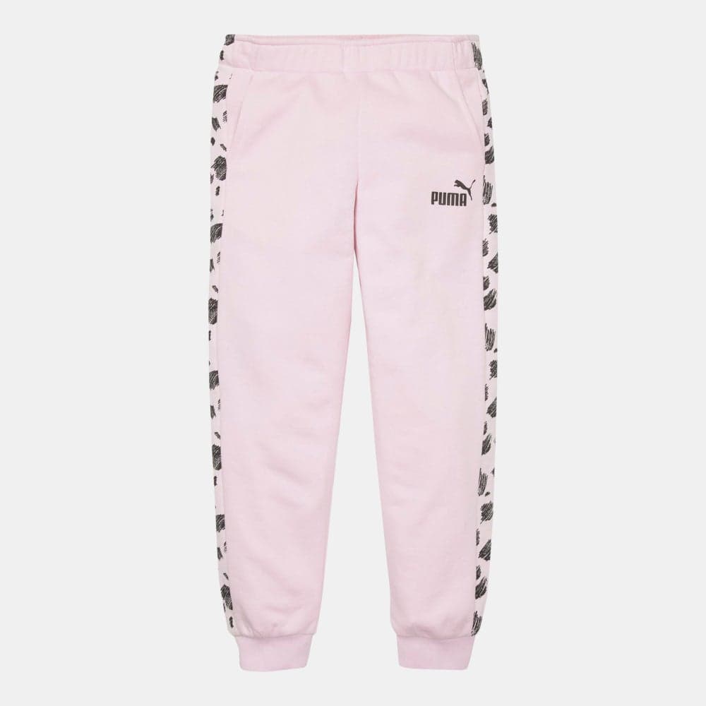 Kids' Essentials+ Mates Joggers Pink Animal Print - Image 1