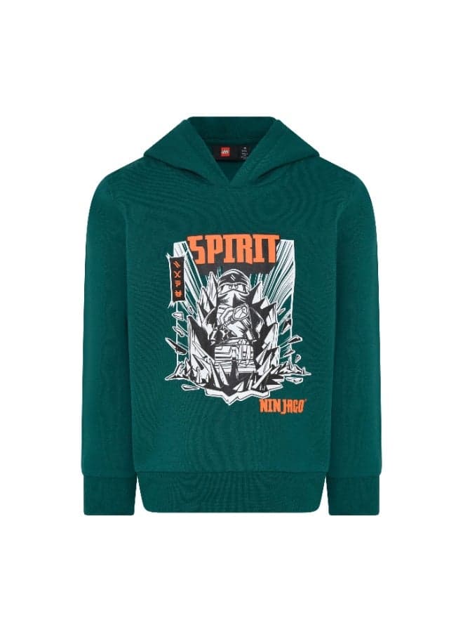 LEGO LWSTORM 705 Dark Green Hoodie - Image 1