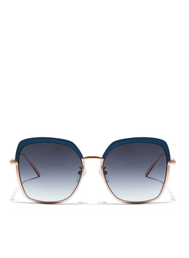 SLAY 30Sundays Blue Square Sunglasses for Women - Image 1