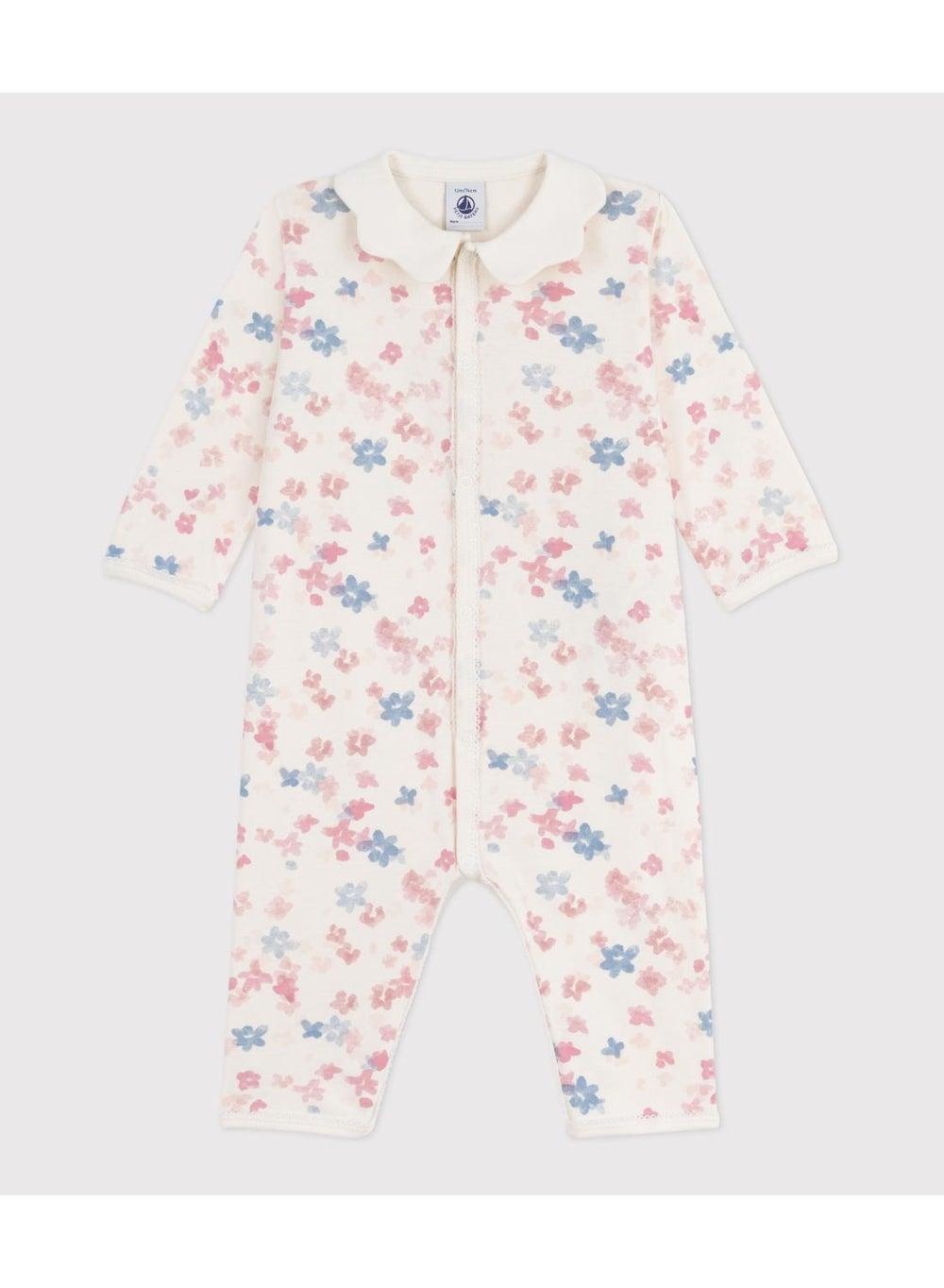 Babies' Printed Cotton Footless Pyjama Suit - Image 1