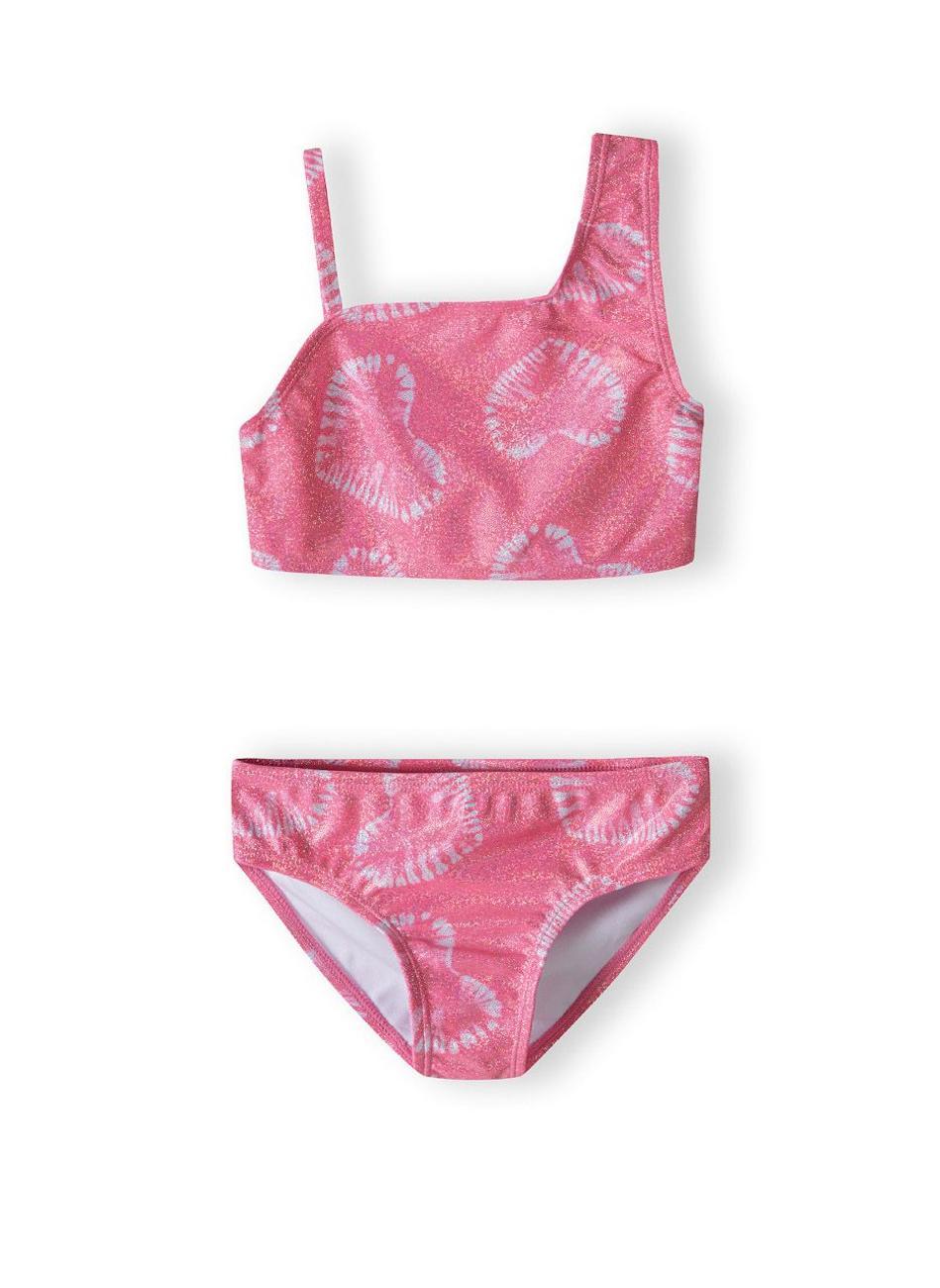 Girls 2 Piece Pink Bikini Set - Image 1