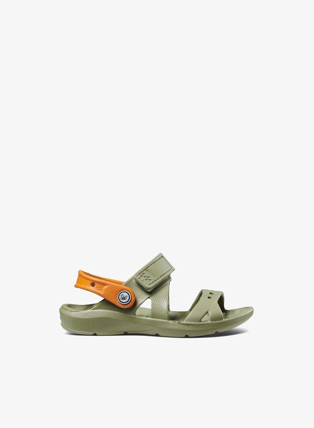 Adventure Sandal in Solid Olive/Burnt O - Image 1