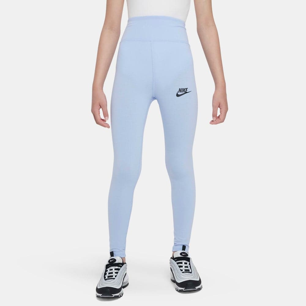 Girls Favourite Sportswear Cotton Leggings Light Blue - Image 1