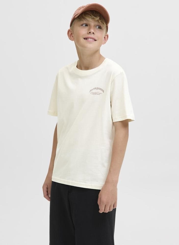 Youth Logo Crew Neck Cotton T-Shirt 12269310 - Image 1