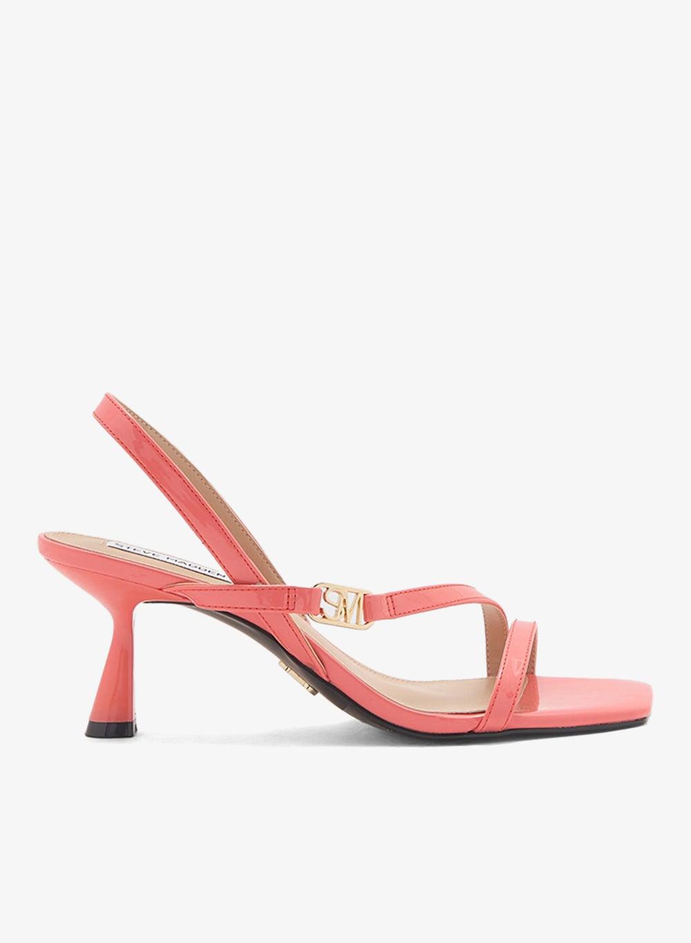 Infuzer Pink Ankle Strap Mid Heel Sandals 803 - Image 1