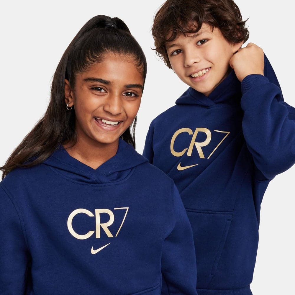 Kids' CR7 Club Hoodie Blue Nkhf4348 492 - Image 1