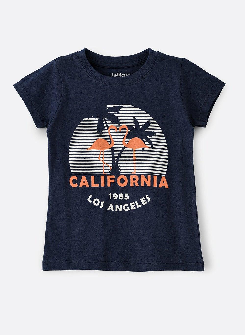 Asgttng W209 Graphic Round Neck Kids T-Shirt - Image 1