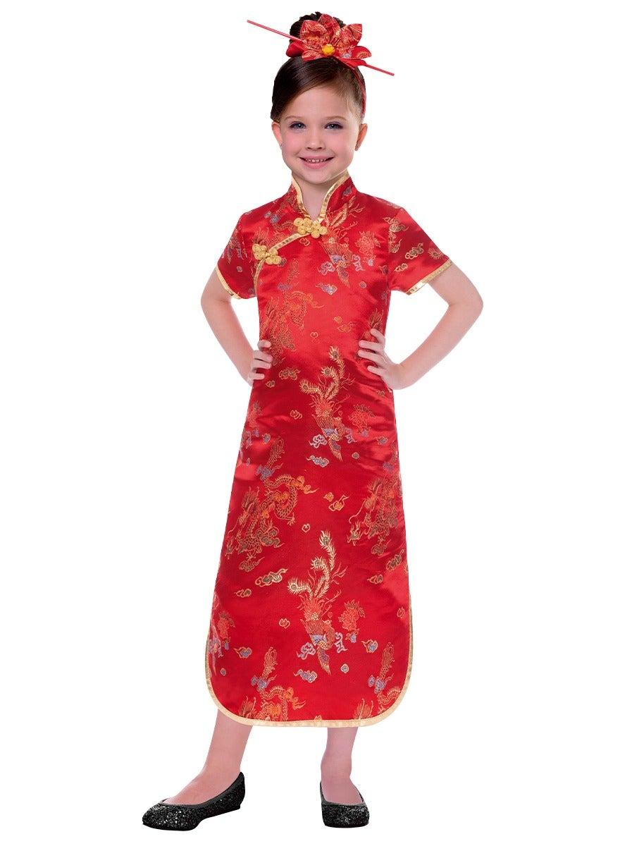 Traditional Chinese Girl Costume for Kids - Image 1