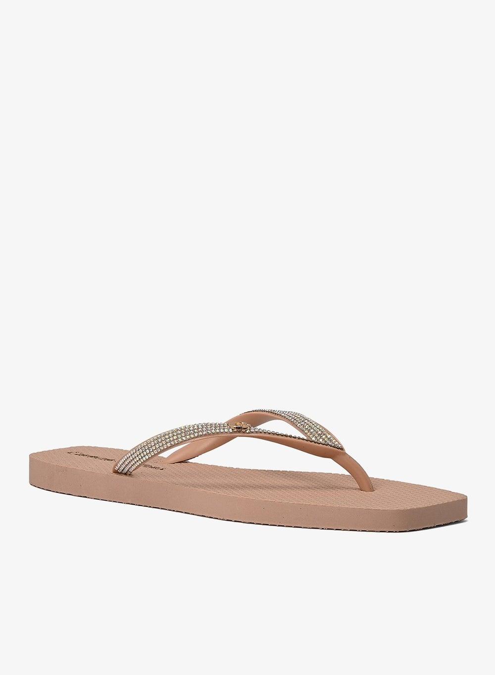 Shine Rosé Flip-Flops – Brazilian Casual Flat - Image 1