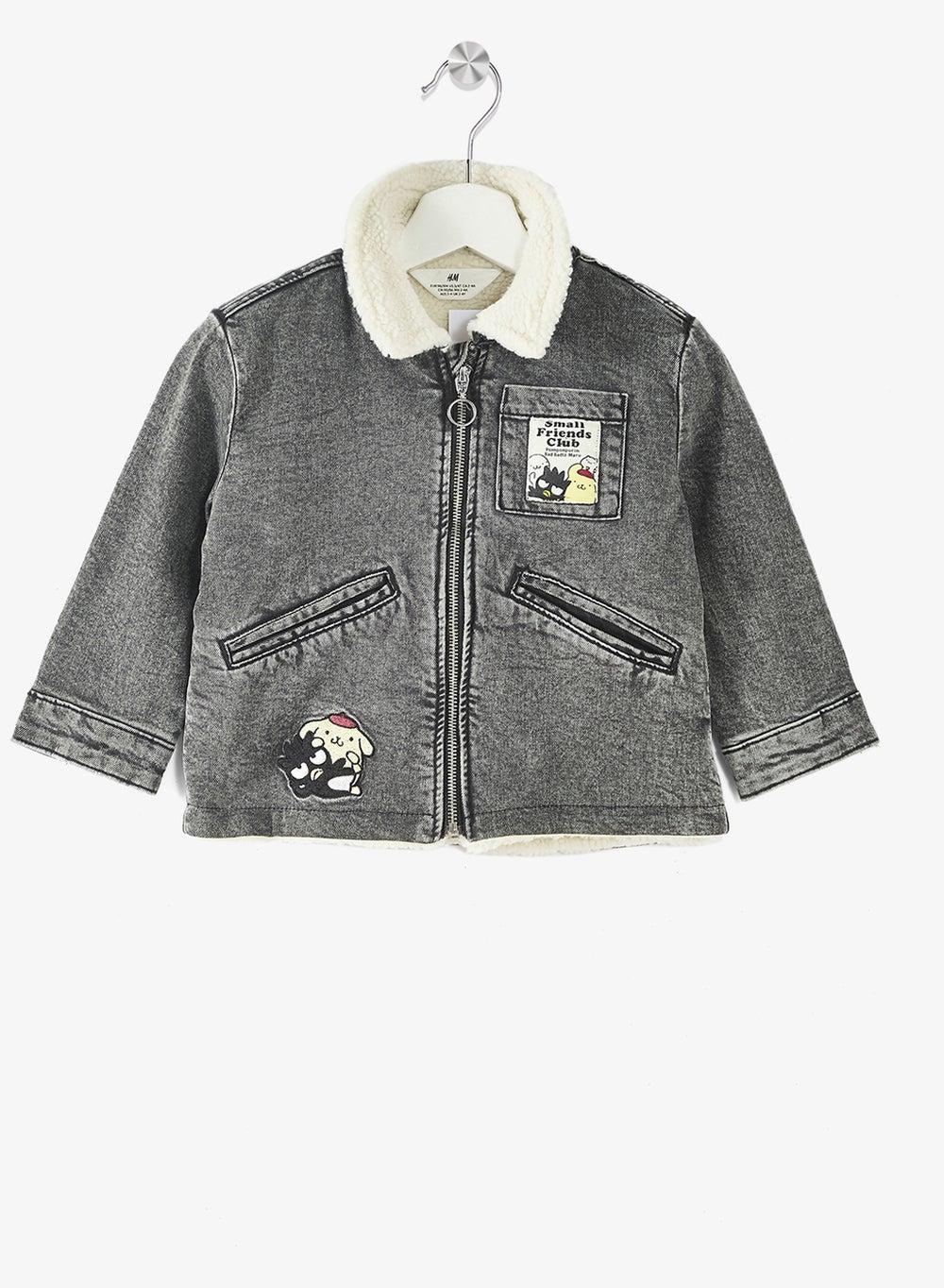 Hello Kitty Teddy-Lined Denim Jacket - Image 1